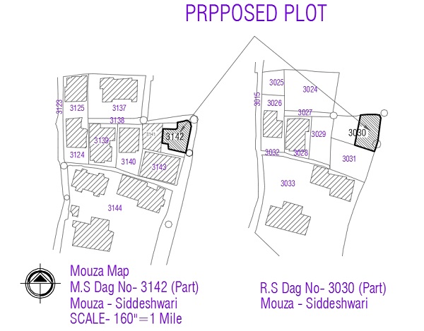 RAJUK Approval Drawing