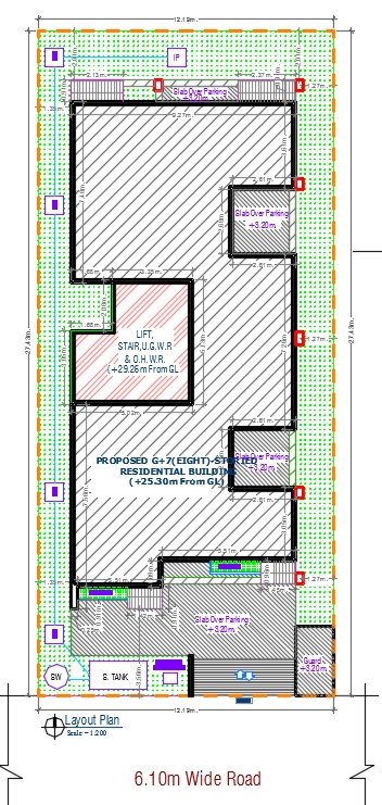 RAJUK Approval Drawing