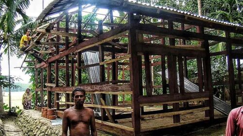গ্রামীণ জনপদের ঘর