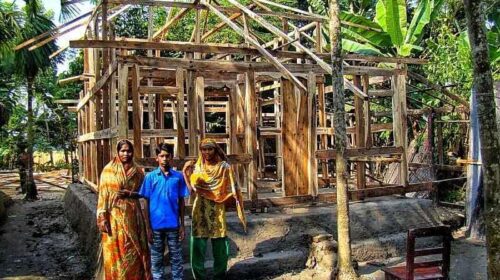 গ্রামীণ জনপদের ঘর