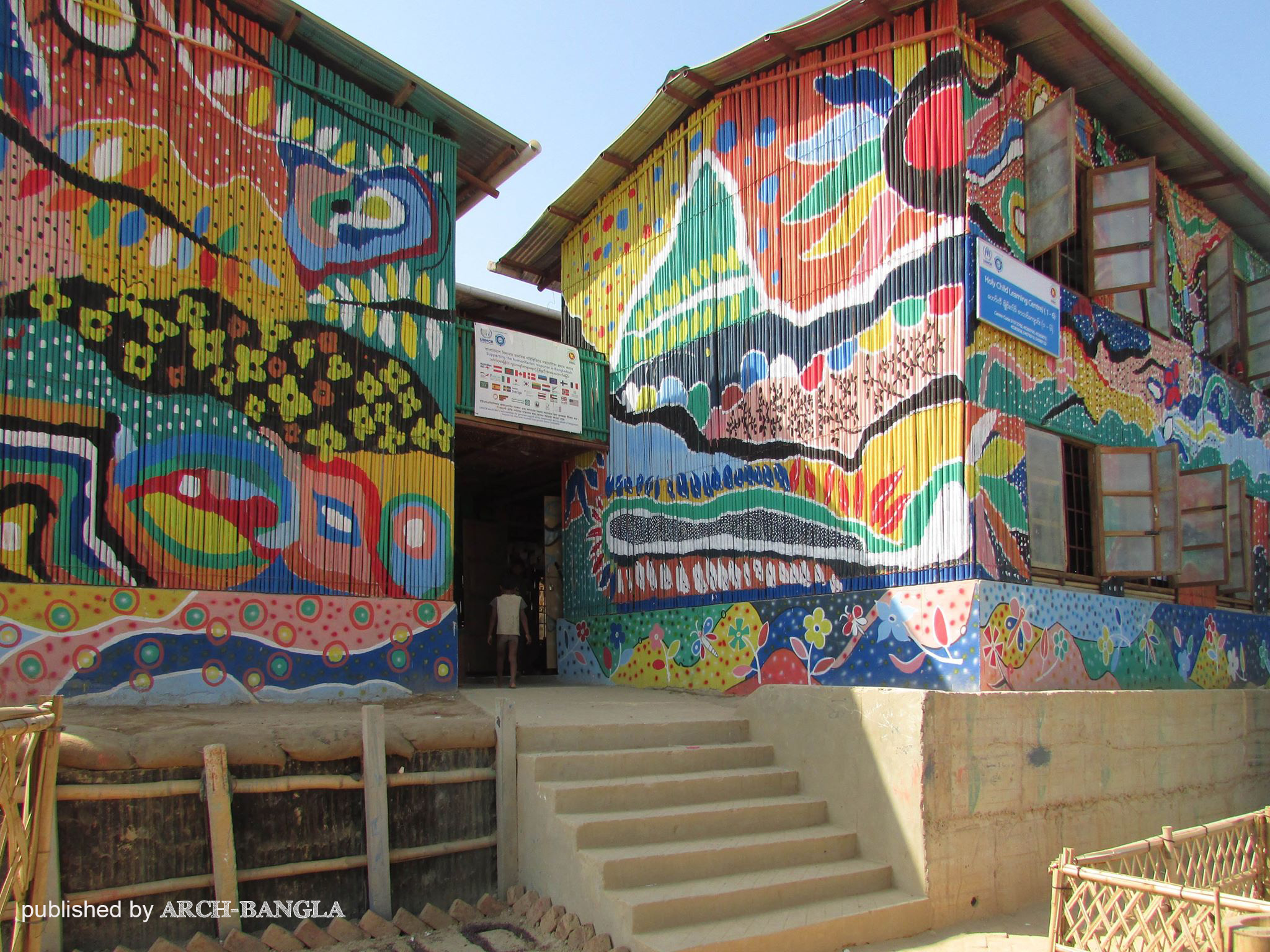 Learning Center for Rohingya Refugee