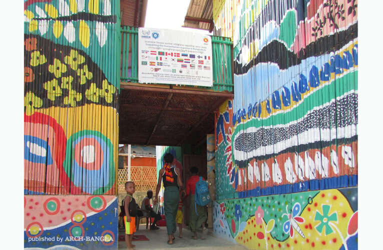 Remarkable Design of Learning Center for Rohingya Refugee