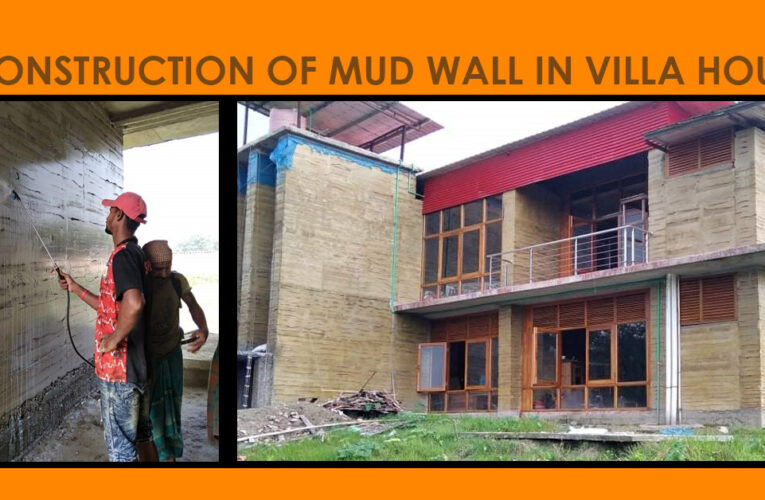 Villa House with Mud Wall @ Savar