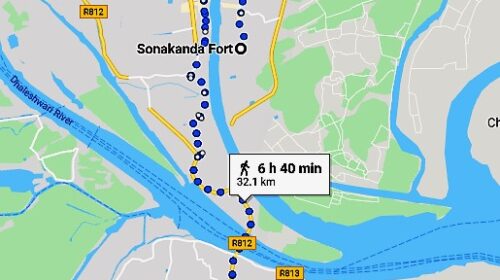 প্রাচীন জলদুর্গের সন্ধানে
