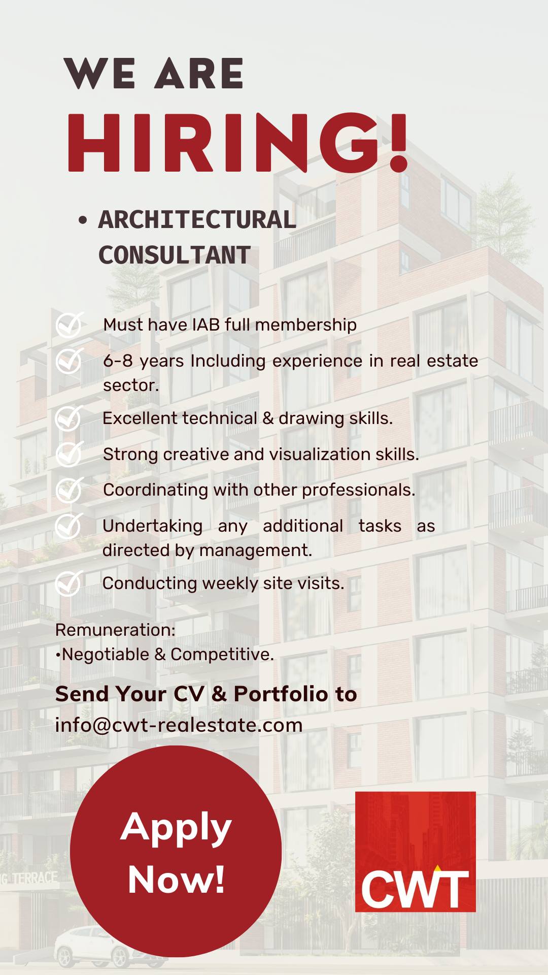 Architect Jobs in Bangladesh