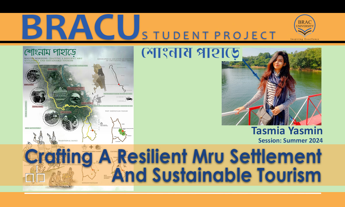 Crafting a resilient Mru Settlement And Sustainable Tourism