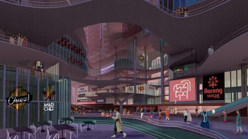 nexus cityscape