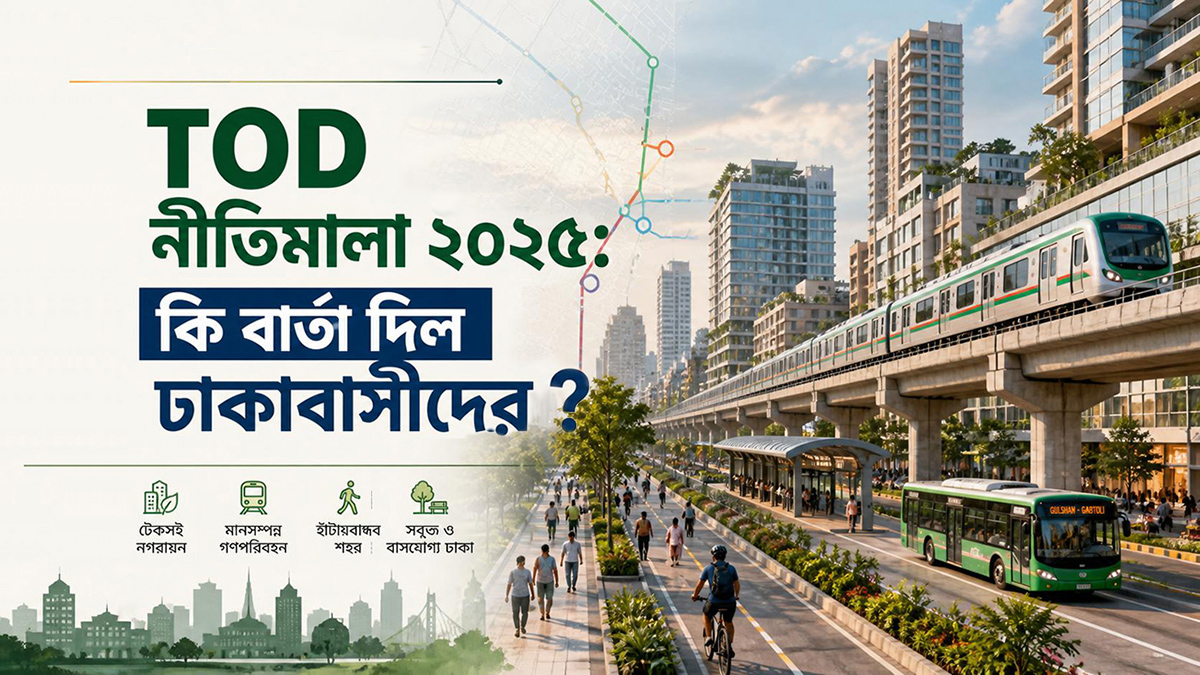 TOD guideline 2025 TOD নীতিমালা ২০২৫