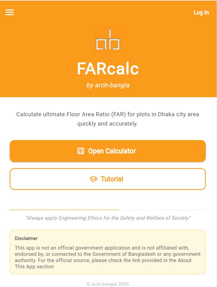 far calculator FARcalc